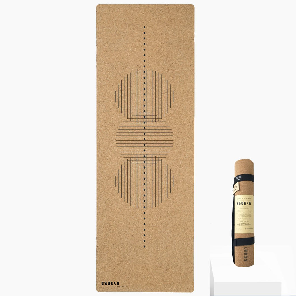 Scoria Cork Yoga Mat- Resolve